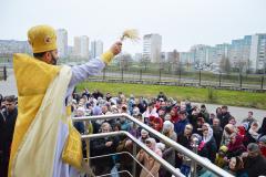 Соборное богослужение в день освящения храма в честь Собора Всех Белорусских Святых
