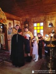 Первая исповедь детей прихода храма Рождества Христова г. Гродно