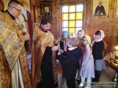 Первая исповедь детей прихода храма Рождества Христова г. Гродно