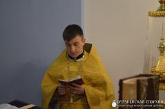 Архиепископ Артемий совершил литургию в храме в честь Воздвижения Креста Господня деревни Свислочь