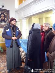 Прихожане храма святителя Луки совершили очередную паломническую поездку по храмам Гродненской епархии