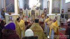 В храме агрогородка Деречин состоялось соборное богослужение Зельвенского благочиния