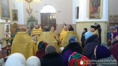 В храме агрогородка Деречин состоялось соборное богослужение Зельвенского благочиния