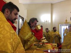 В церкви Введения во храм Пресвятой Богородицы состоялось соборное богослужение духовенства Волковысского благочиния