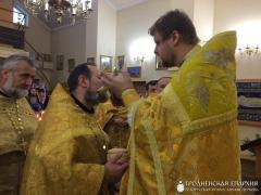 В церкви Введения во храм Пресвятой Богородицы состоялось соборное богослужение духовенства Волковысского благочиния