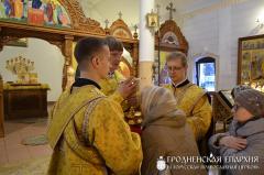 В день памяти святителя Николая архиепископ Артемий совершил литургию и хиротонию в домовой церкви Архиерейского Подворья