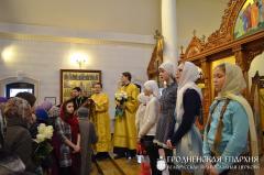 В день памяти святителя Николая архиепископ Артемий совершил литургию и хиротонию в домовой церкви Архиерейского Подворья