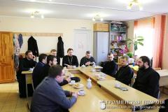 В Волковыске прошла рабочая встреча священнослужителей, ответственных за работу с молодежью в благочиниях Гродненской епархии