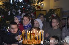 Архиепископ Артемий совершил литургию в храме блаженной Ксении Петербургской города Гродно