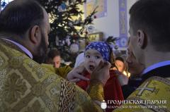 Архиепископ Артемий совершил литургию в храме блаженной Ксении Петербургской города Гродно