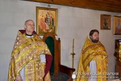 Новогодняя ночная литургия в часовне святителя Тихона