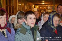 Новогодняя ночная литургия в часовне святителя Тихона