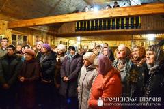 Новогодняя ночная литургия в часовне святителя Тихона