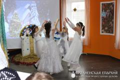 Рождество Христово на приходе храма Благовещения Пресвятой Богородицы города Волковыска