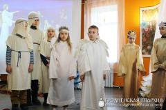 Рождество Христово на приходе храма Благовещения Пресвятой Богородицы города Волковыска