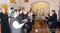 В храме святителя Луки состоялся рождественский концерт хора "Бацькаўшчына"