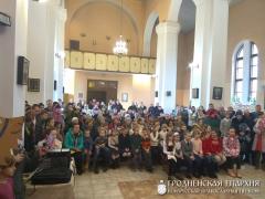 Рождественские мероприятия прихода храма иконы Божией Матери «Всех скорбящих Радость» города Мосты