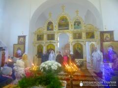 Рождество Христово в храме деревни Верейки