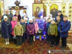 Рождество Христово в храме деревни Верейки