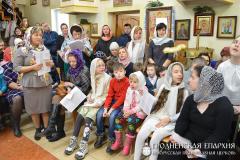 Рождественский утренник на приходе святых Мефодия и Кирилла города Волковыска