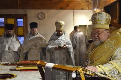 Архиепископ Артемий совершил литургию в часовне прихода Рождества Христова города Гродно