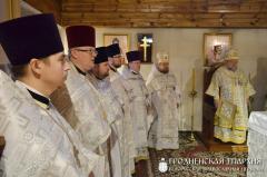 Архиепископ Артемий совершил литургию в часовне прихода Рождества Христова города Гродно