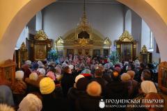 Шэраг мерапрыемстваў, прысвечаных Нараджэнню Хрыстову, праводзіцца ў Шчучыне і храмах благачыння