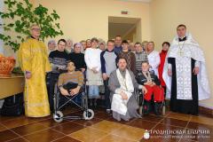   Святары Шчучына справілі набажэнства для дзетак інтэрната