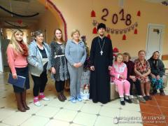   Святары Шчучына справілі набажэнства для дзетак інтэрната