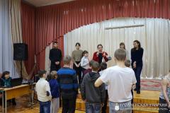 Священник и молодежь прихода Благовещения города Волковыска посетили вспомогательную школу-интернат