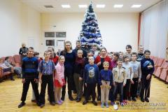 Священник и молодежь прихода Благовещения города Волковыска посетили вспомогательную школу-интернат