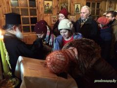 ​Встреча с архимандритом Мефодием (Алексиу) в часовне святителя Тихона, Патриарха Московского