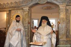 Архимандрит Мефодий (Алексиу) совершил Божественную литургию в храме Усекновения главы Иоанна Предтечи города Гродно