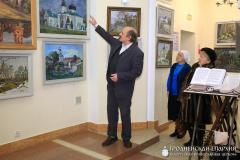 В храме святителя Луки открылась выставка работ художника Александра Бабенкова