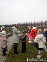 Рождественский утренник в агрогородке Обухово