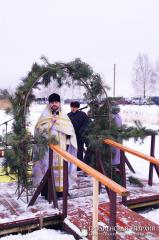 В деревене Вертелишки отпраздновали Крещение Господне