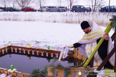 В деревене Вертелишки отпраздновали Крещение Господне