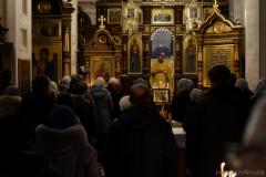 В первый день нового года в Покровском соборе пять человек дали обет трезвости