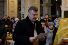 В первый день нового года в Покровском соборе пять человек дали обет трезвости