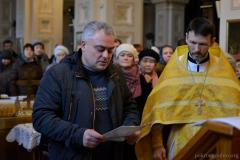 В первый день нового года в Покровском соборе пять человек дали обет трезвости