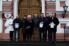 В первый день нового года в Покровском соборе пять человек дали обет трезвости