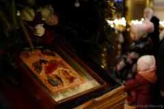 В Рождественский сочельник архиепископ Артемий возглавил богослужения в Покровском соборе