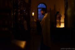 В Рождественский сочельник архиепископ Артемий возглавил богослужения в Покровском соборе