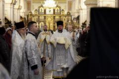 В Праздник Рождества Христова архиепископ Артемий совершил Божественную литургию в Покровском соборе