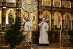 В Праздник Рождества Христова архиепископ Артемий совершил Божественную литургию в Покровском соборе