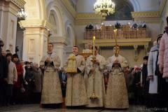 В Праздник Рождества Христова архиепископ Артемий совершил Божественную литургию в Покровском соборе