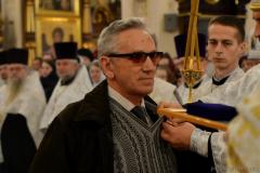 Архиепископ Артемий совершил великую вечерню в кафедральном соборе города Гродно