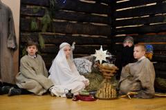 Святочнай праграмай "Падарунак Хрысту" адзначылі Божае Нараджэнне ў нядзельнай школе Пакроўскага сабора