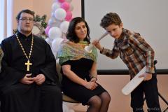 Святочнай праграмай "Падарунак Хрысту" адзначылі Божае Нараджэнне ў нядзельнай школе Пакроўскага сабора