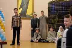 Святочнай праграмай "Падарунак Хрысту" адзначылі Божае Нараджэнне ў нядзельнай школе Пакроўскага сабора